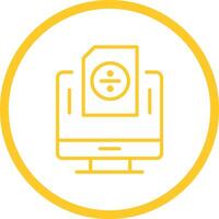 Divide Vector Icon