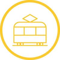 Tram Vector Icon