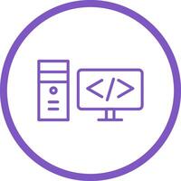 Coding Vector Icon