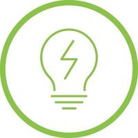 Electricity Vector Icon