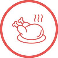 Chicken Vector Icon