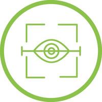 Eye Scan Vector Icon