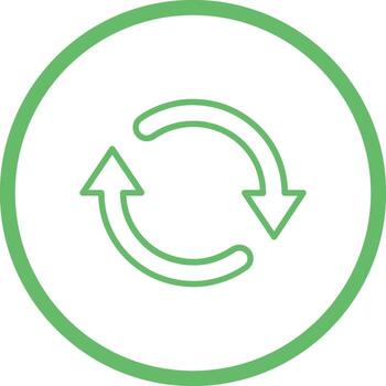 Sync Vector Icon