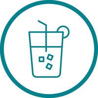 Cold Drink Vector Icon