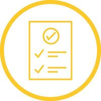 Check Up List Vector Icon
