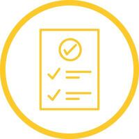 Check Up List Vector Icon