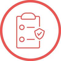 Insurance Policy Vector Icon