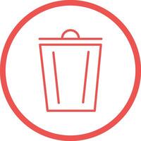 Trash Vector Icon