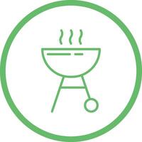 icono de vector de parrilla