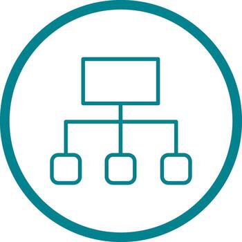 Flowchart Vector Icon