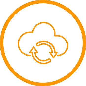 icono de vector de carga