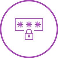 Password Vector Icon