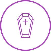 Coffin Vector Icon