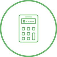 icono de vector de calculadora