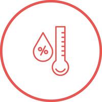 Humidity Vector Icon