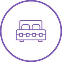 Double Bed I Vector Icon