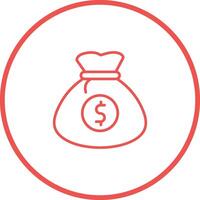 Money Bag Vector Icon