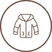 Winter Jacket Vector Icon