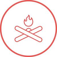 Bonfire Vector Icon