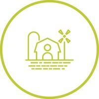 Farm House Vector Icon