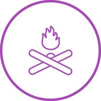 Bonfire Vector Icon