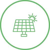 Solar Panel Vector Icon