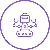 Industrial Robot I Vector Icon