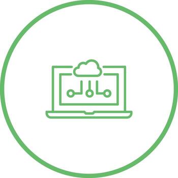 informática vector icono