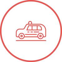 Cab Vector Icon