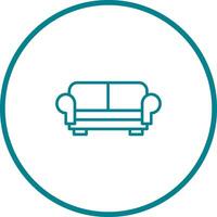 Sofa Vector Icon