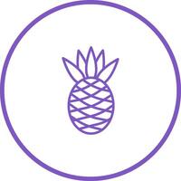 Pineapple Vector Icon