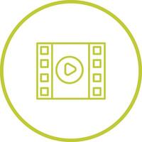 Video Play Vector Icon