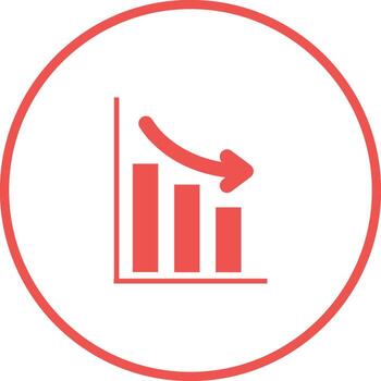 Decrease Vector Icon