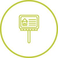 Billboard Vector Icon