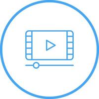 Video and Animation Vector Icon