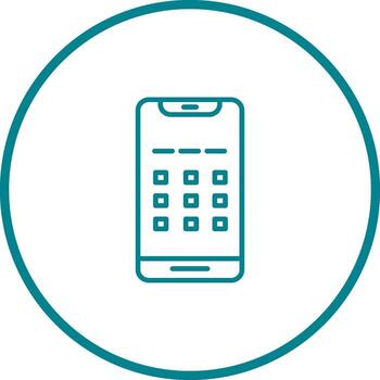Enter Passcode Vector Icon