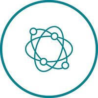 Atomic Structure Vector Icon