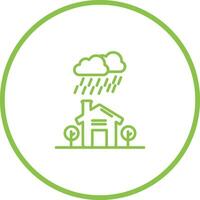 Rain Vector Icon