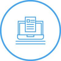 Blog Vector Icon