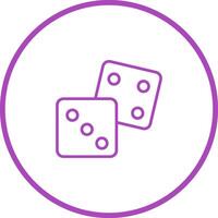 Dice Vector Icon