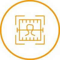 Face Scan Vector Icon