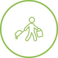 Carrying Bag Vector Icon