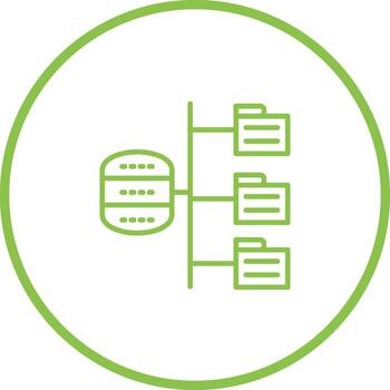 Data Structure Vector Icon