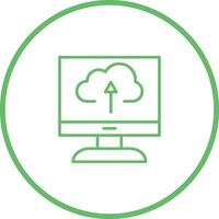 Cloud Backup Vector Icon