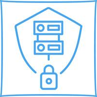 Secure Server Vector Icon