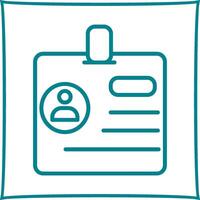 Identification Vector Icon