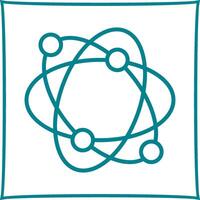 Atomic Structure Vector Icon