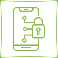 Secure Device Vector Icon