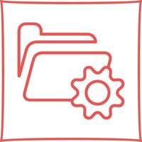 Preferences Folder Vector Icon