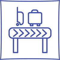 Luggage Carousel Vector Icon